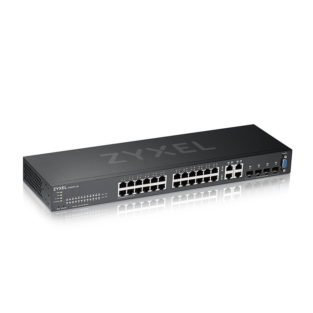 ZYXEL GS2220-28 24-PORT GBE L2 SWITCH WITH GBE UPLINK