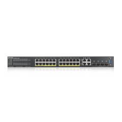 ZYXEL GS2220-28HP 24-PORT GBE L2 POE SWITCH WITH GBE UPLINK