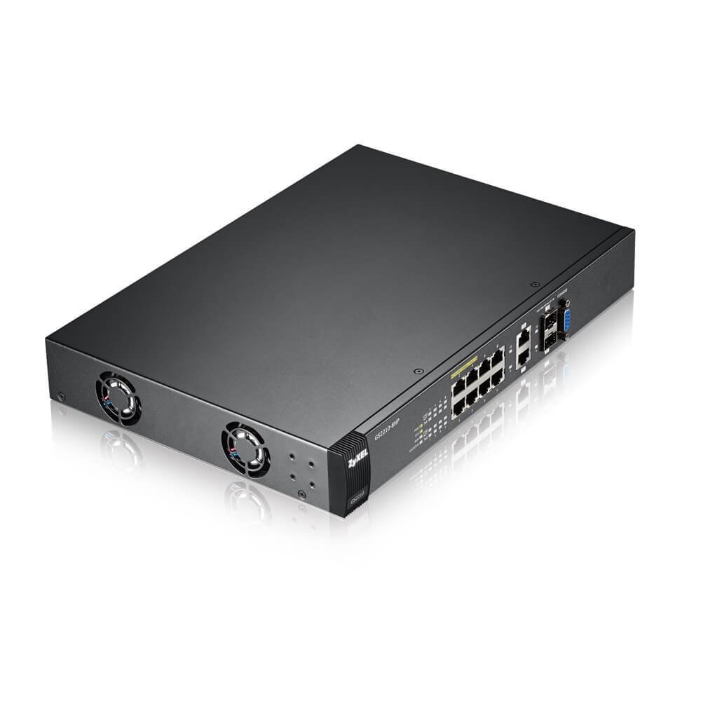 GS2210-8HP 8-port GbE L2 PoE Switch