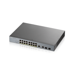 ZYXEL GS1350-18HP 18 PORT YÖNETİLEBİLİR POE SWITCH (250 WATT)