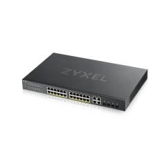ZYXEL NEBULA GS1920-24HP V2 24P 100/1000 + 4xDUALSFP L2 YÖNETİLEBİLİR HYBRID POE SWITCH (375 WATT)