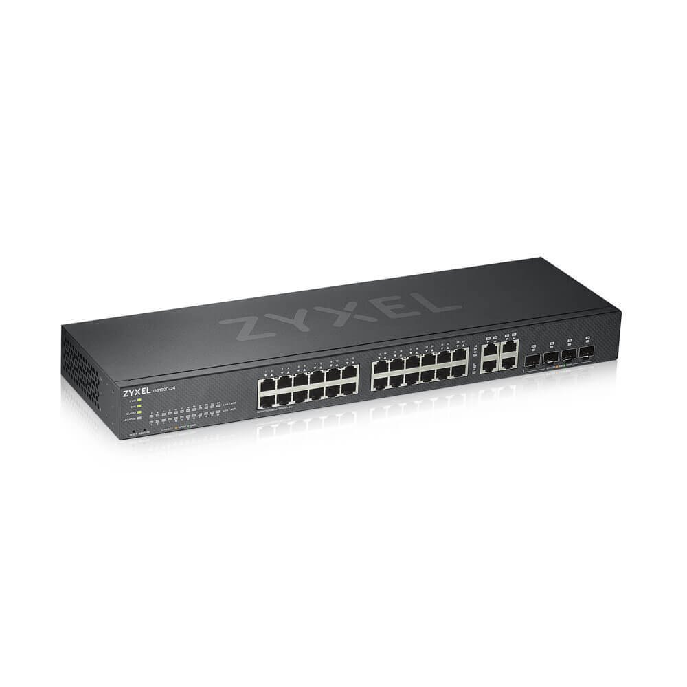 GS1920-24 v2 24 Port GbE Akıllı Yönetilen Switch