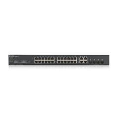 ZYXEL NEBULA GS1920-24 V2 24 PORT 24x10/100/1000 + 4xDUAL SFP L2 YÖNETİLEBİLİR HYBRID SWITCH