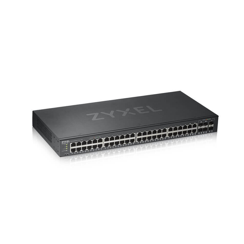 ZYXEL NEBULA GS1920-48 V2 44 PORT 10/100/1000+4xSFP L2 HYBRID YÖNETİLEBİLİR SWITCH