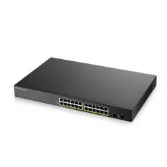 ZYXEL GS1900-24HP 24 PORT 24x10/100/1000 2 DUAL SFP L2 WEB YÖNETİLEBİLİR POE SWITCH V2