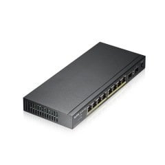 ZYXEL GS1100-10HP 8 PORT 10/100/1000 Mbps 2 SFP PORT YÖNETİLEMEZ POE SWITCH