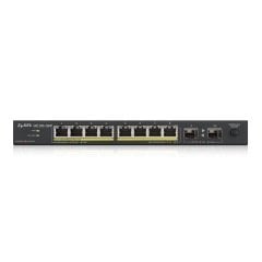 ZYXEL GS1100-10HP 8 PORT 10/100/1000 Mbps 2 SFP PORT YÖNETİLEMEZ POE SWITCH