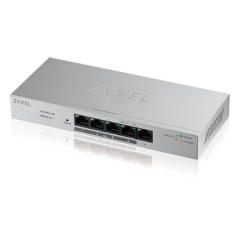 ZYXEL GS1200-5HP 1 PORT 10/100/1000 Mbps 4 PORT 10/100/1000 Mbps POE GIGABIT WEB YONETİLEBİLİR POE SWITCH V2 (60 WATT)