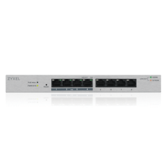 ZYXEL GS1200-8HPV2 8 PORT (4x10/100/1000+4x10/100/1000 POE) WEB YÖNETİLEBİLİR POE SWITCH (60 WATT)