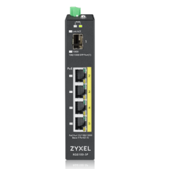 ZYXEL RGS100-5P 4x10/100/1000+1 SFP YÖNETİLEMEZ POE ENDÜSTRİYEL SWİTCH (120 WATT)