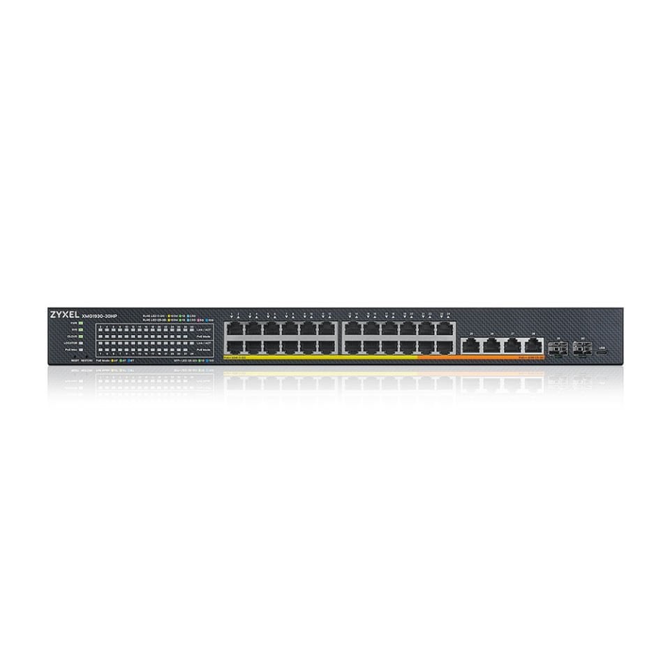 ZYXEL XMG1930-30HP 30-PORT GBE SMART MANAGED SWITCH