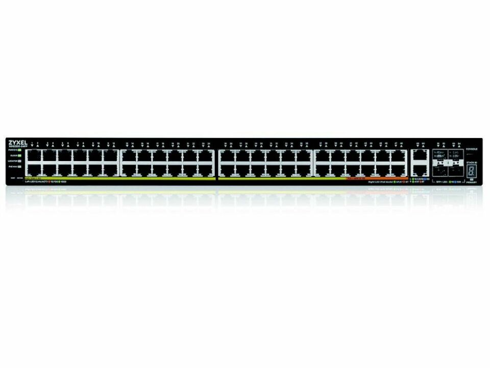 ZYXEL NEBULA XGS2220-54 48 PORT GBE L3 ACCESS SWITCH 6 PORT 10G UPLINK