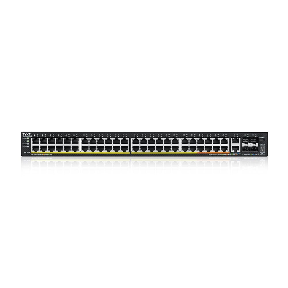 ZYXEL XGS2220-54FP 48 PORT GIGABIT L3 POE+ 6 10G UPLINK ACCESS POE+ SWITCH