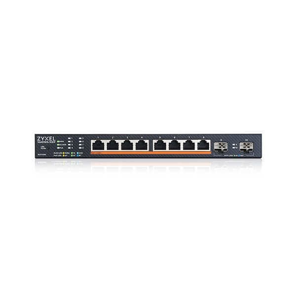 ZYXEL XMG1915-10EP 8-PORT 2.5GbE 2 SFP+ 8 x PoE++ 130W SMART MANAGED SWITCH