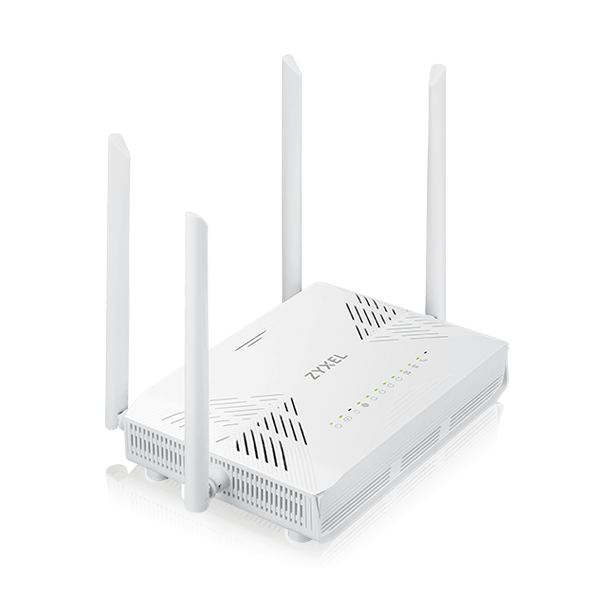 ZYXEL AX3000 PX3321-T1 WI-FI 6 GPON VoIP GATEWAY ONT WITH 1-PORT USB