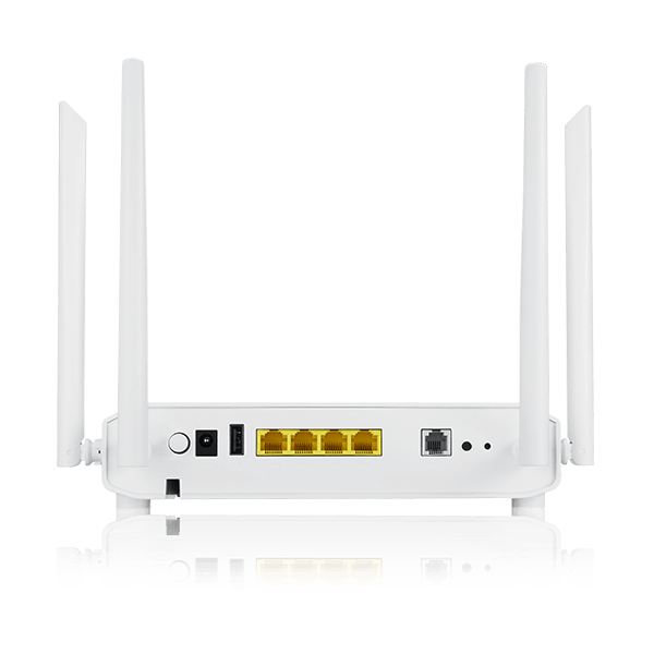 ZYXEL AX3000 WI-FI 6 GPON VoIP GATEWAY ONT WITH 1-PORT USB