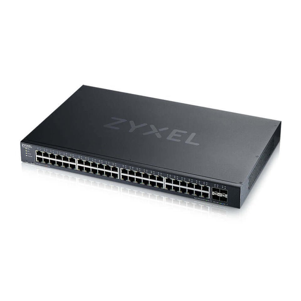 ZYXEL XGS1935-52 48 PORT GbE Lite-L3 SMART MANAGED SWITCH WITH 4 10G UPLINK