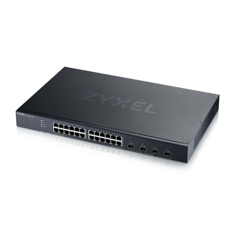 ZYXEL XGS1935-28 28 PORT GbE Lite-L3 SMART MANAGED SWITCH WITH 4 10G SFP+ UPLINK