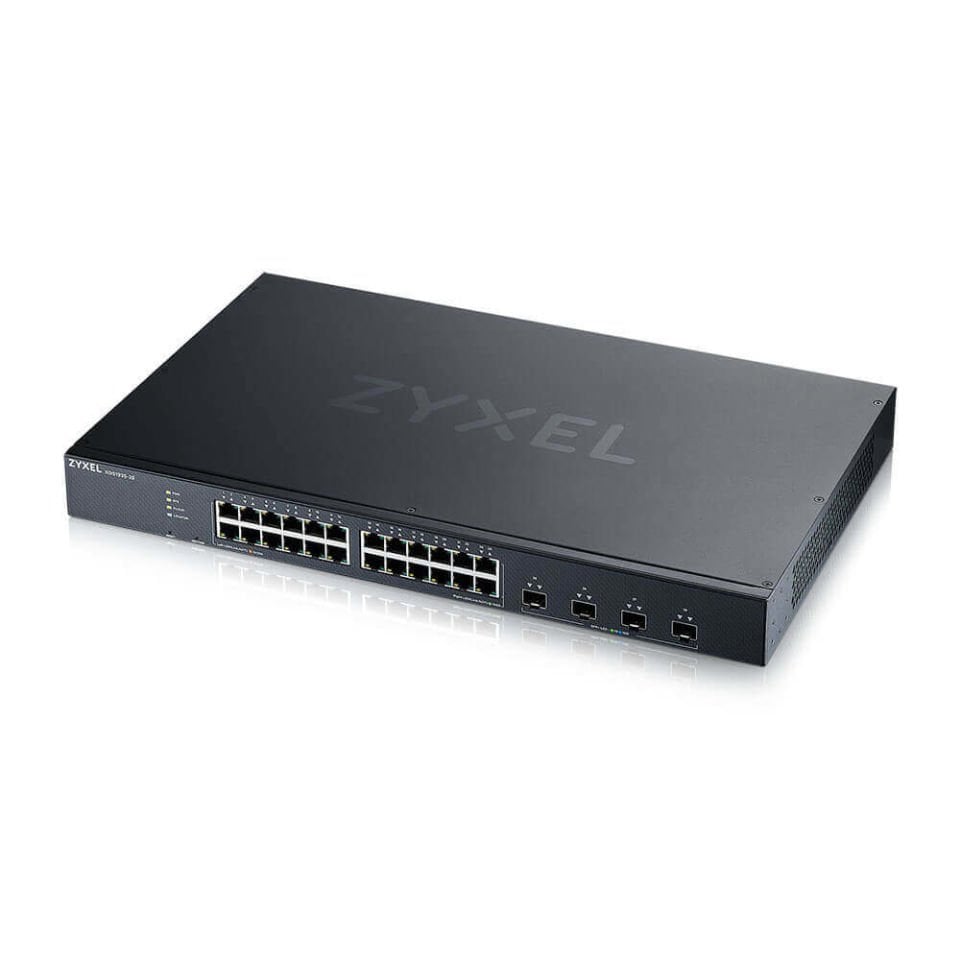 ZYXEL XGS1935-28 28 PORT GbE Lite-L3 SMART MANAGED SWITCH WITH 4 10G SFP+ UPLINK