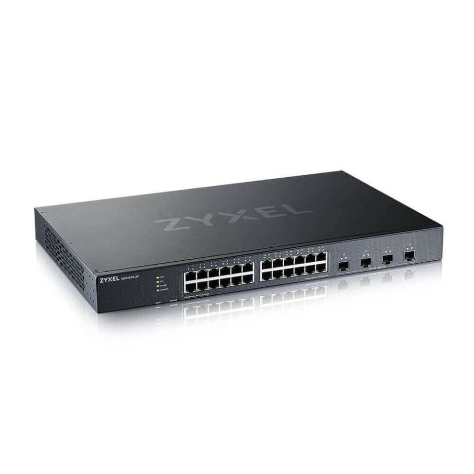 ZYXEL XGS1935-28 28 PORT GbE Lite-L3 SMART MANAGED SWITCH WITH 4 10G SFP+ UPLINK