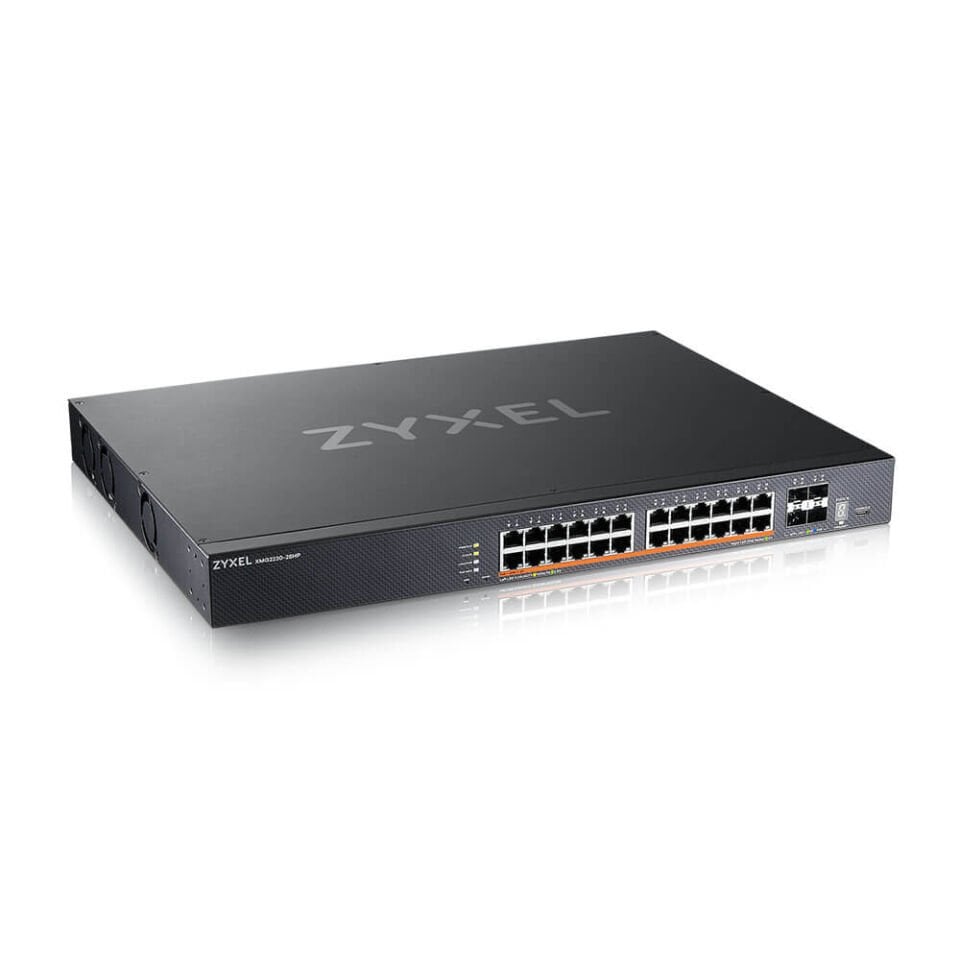 ZYXEL XMG2230-28HP 24/48-PORT GbE and 2.5G L3 ACCESS SWITCH WITH 4 10G UPLINK