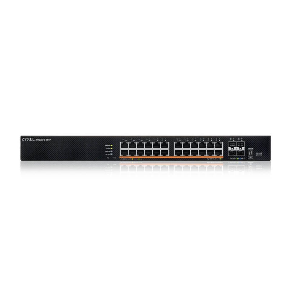 ZYXEL XMG2230-28HP 24/48-PORT GbE and 2.5G L3 ACCESS SWITCH WITH 4 10G UPLINK