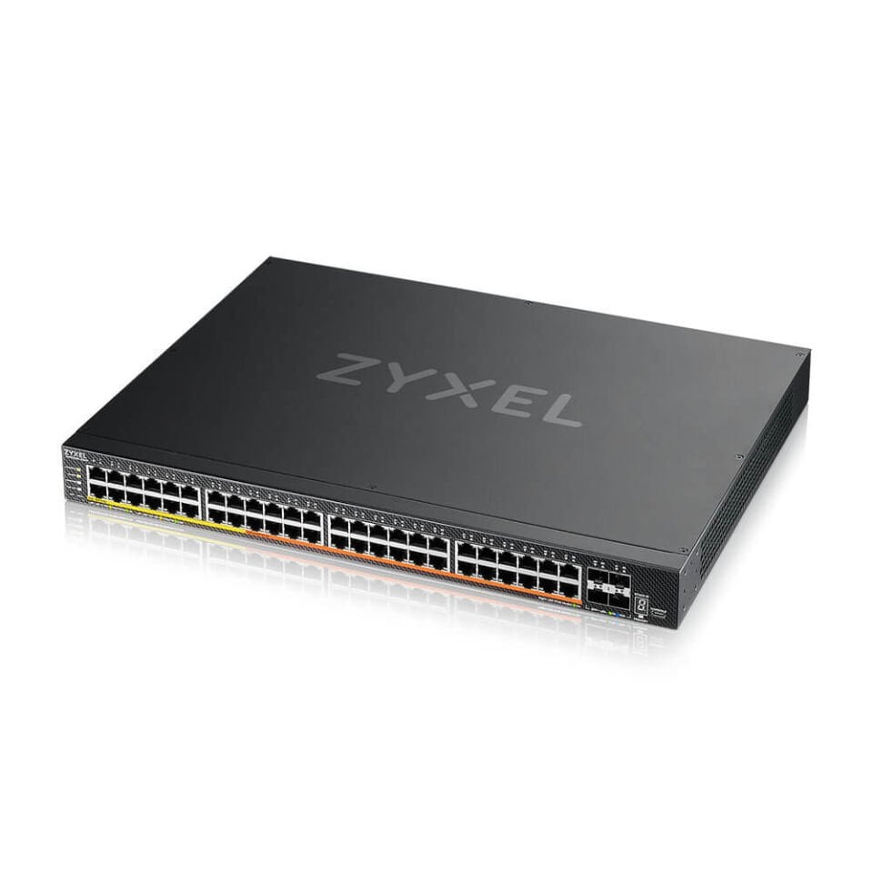 ZYXEL XMG2230-52HP 24/48-PORT GbE and 2.5G L3 ACCESS SWITCH WITH 4 10G UPLINK