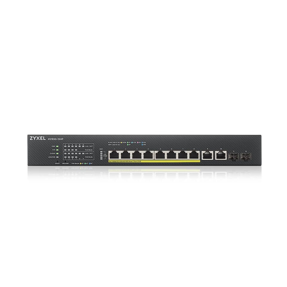 ZYXEL XS1935-12HP 10G MULTI-GIGABIT LITE-L3 SMART MANAGED SWITCH